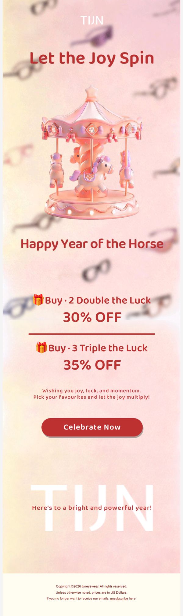 6. TIJN: Let the Joy Spin 🎠 Happy New Year of the Horse 🧧