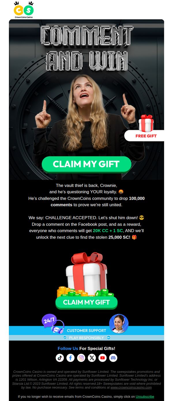 CrownCoins Casino
