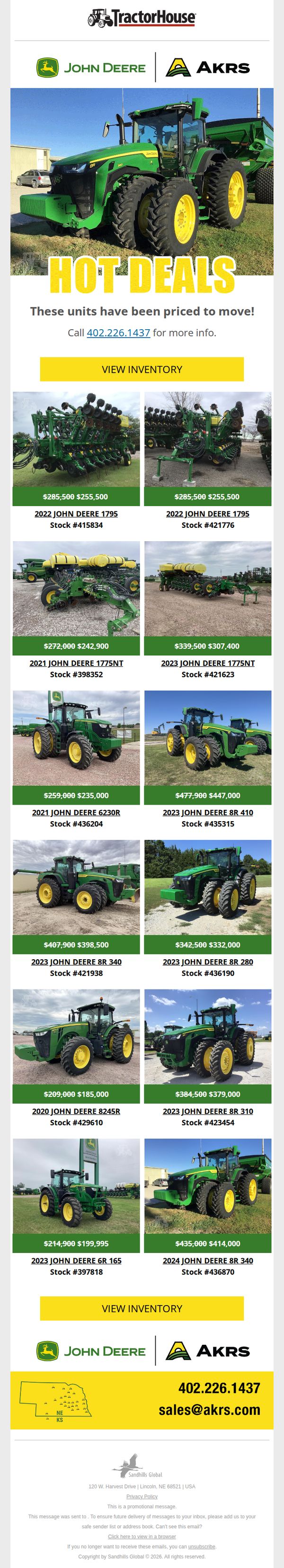 7. TractorHouse: 🔥HOT DEALS | AKRS Equipment 🔥
