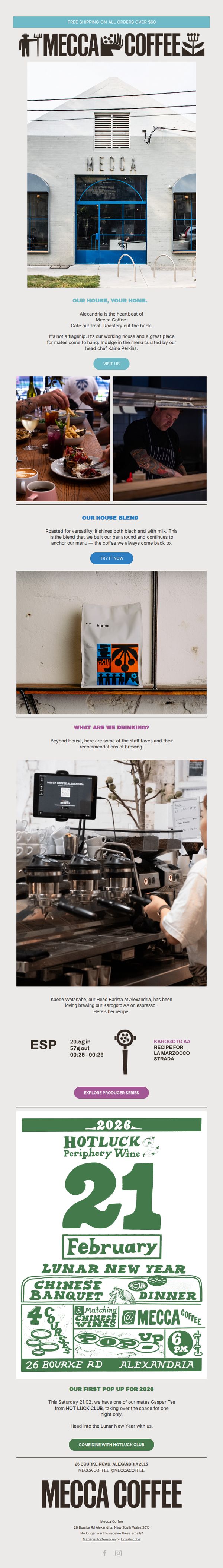 9. Mecca Coffee : Where it all begins.. Mecca Alexandria