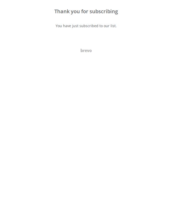 6. CoinPayments: You are now subscribed!