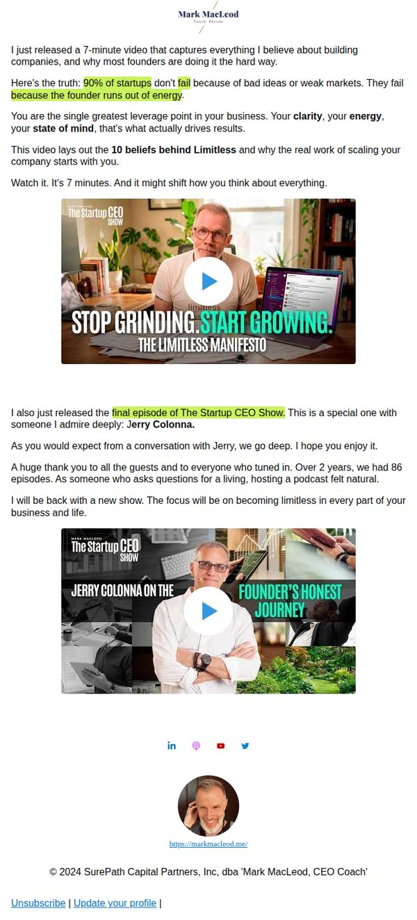 10. 7 minutes that will change your company (and life)