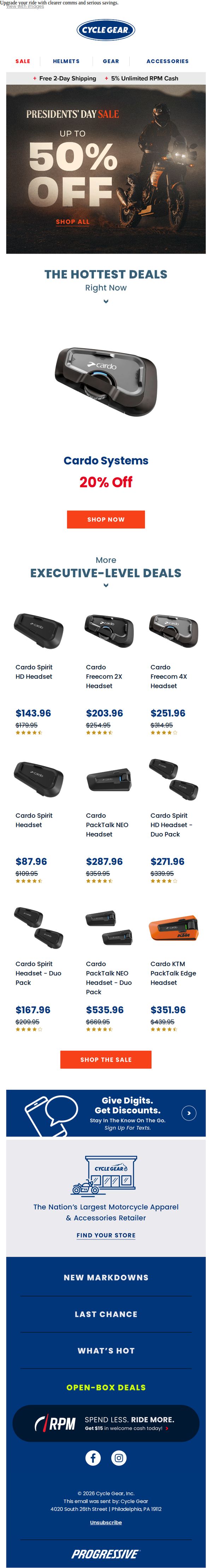 9. 20% Off Cardo