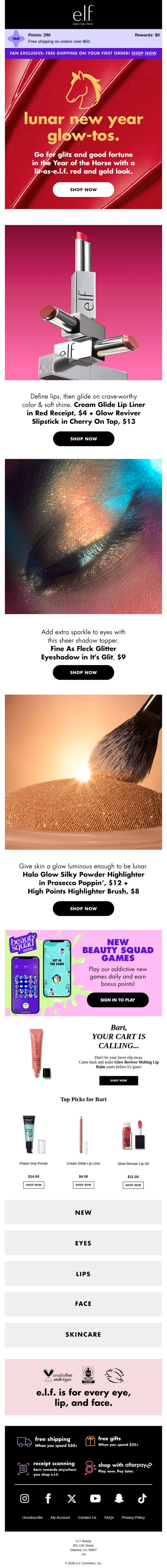 e.l.f. Cosmetics - CA