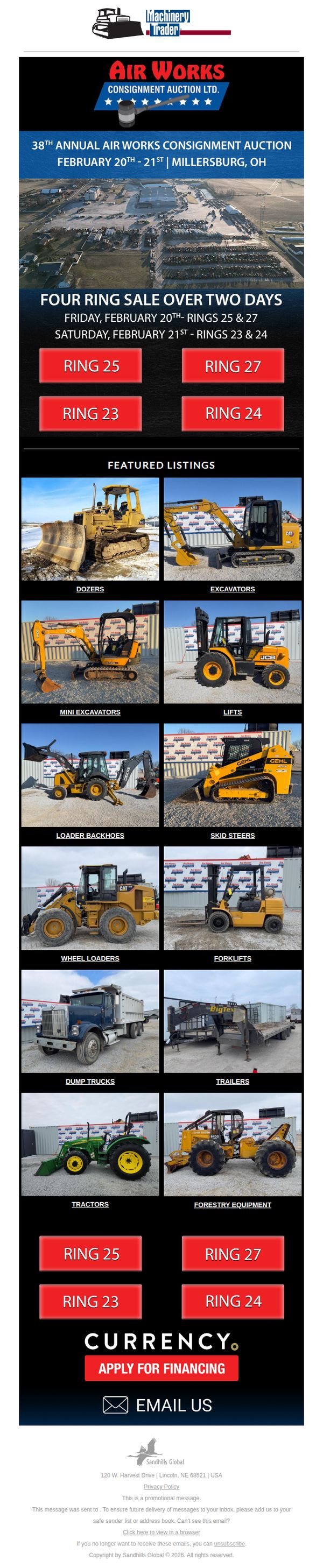 7. Massive Inventory of Ag, Construction and Trucking Equipment!