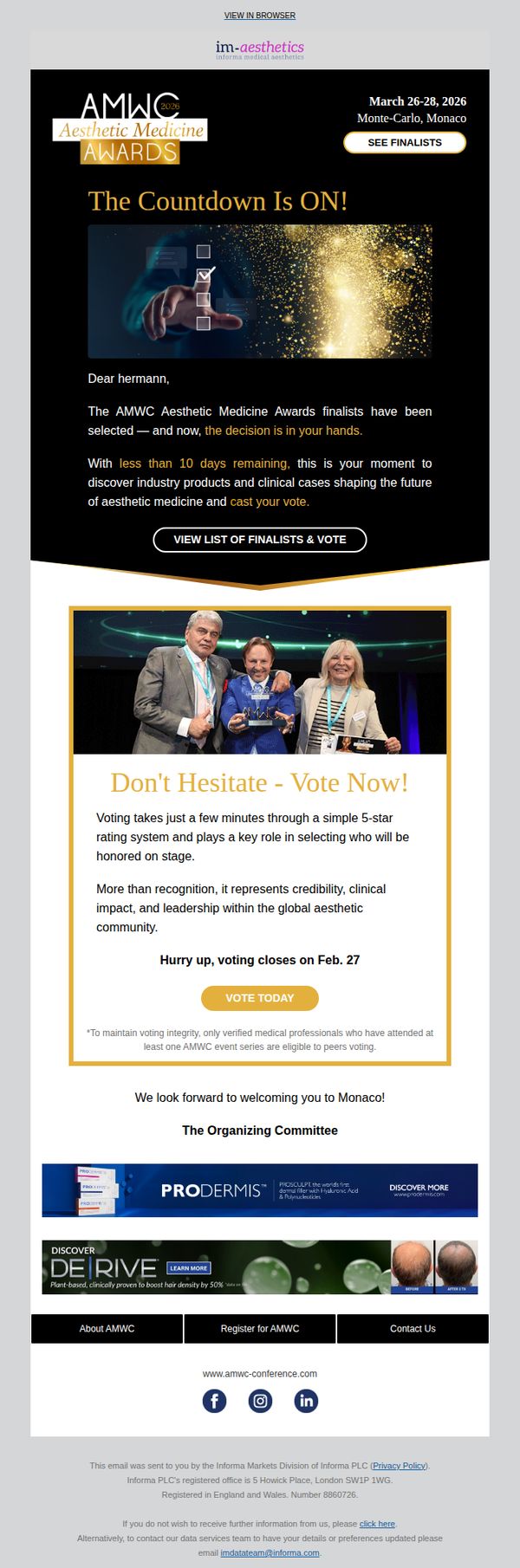 9. FACE Conference and Exhibition: Honor Innovation by Casting Your Vote
