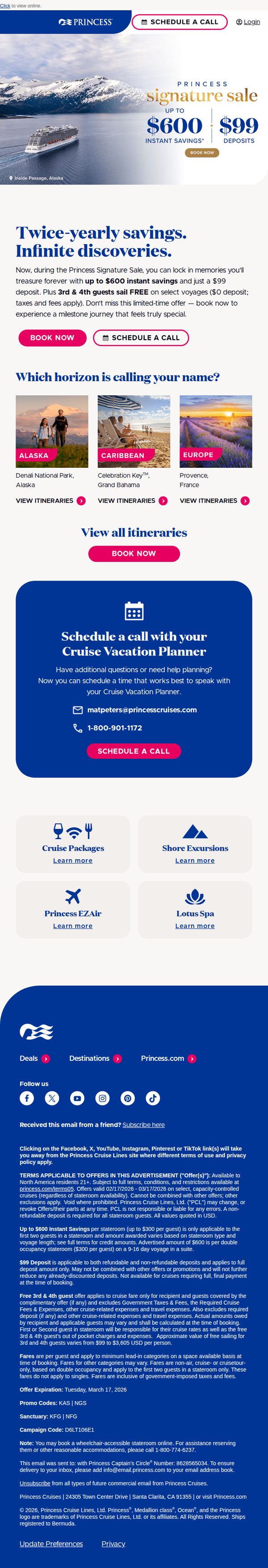 Princess Cruises 