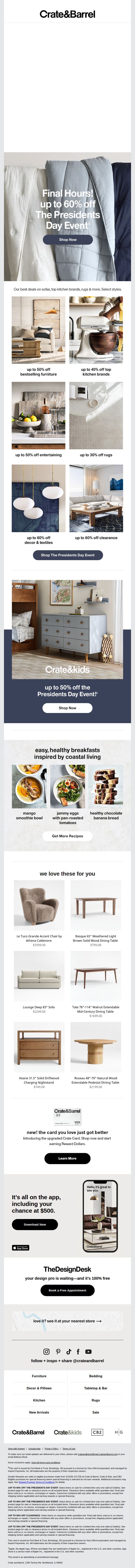 Crate & Barrel