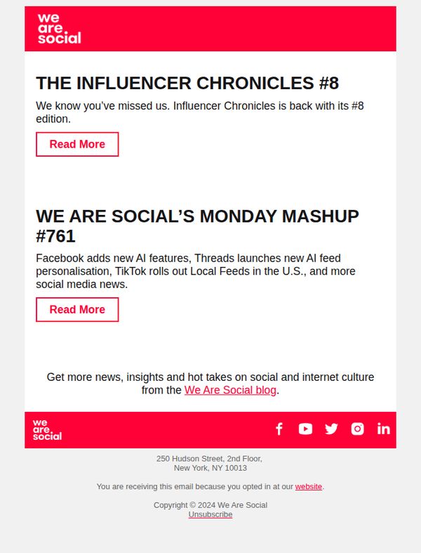 We Are Social - US