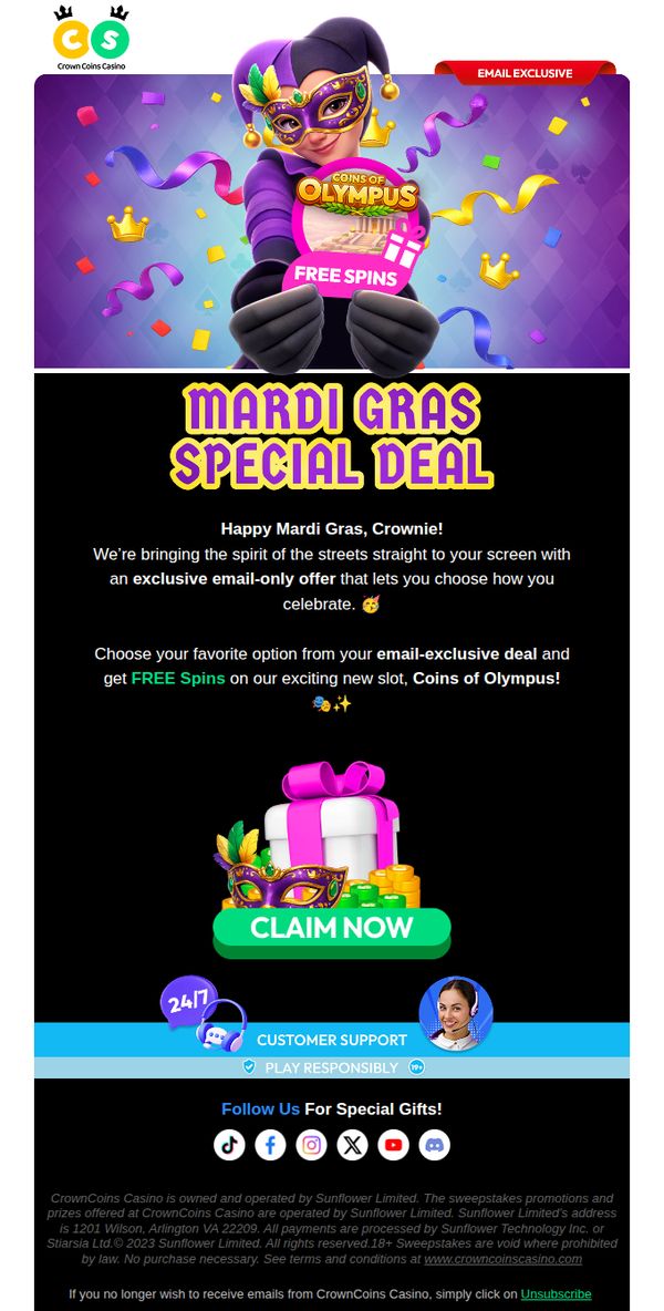 CrownCoins Casino