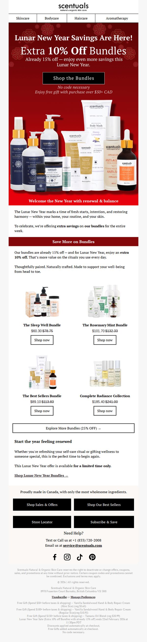 Scentuals Natural & Organic Skin Care
