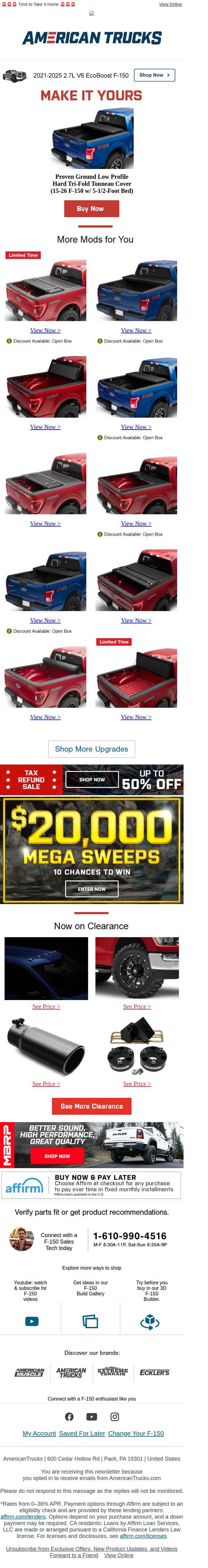 8. A Treat for Your 2025 Agate Black F-150