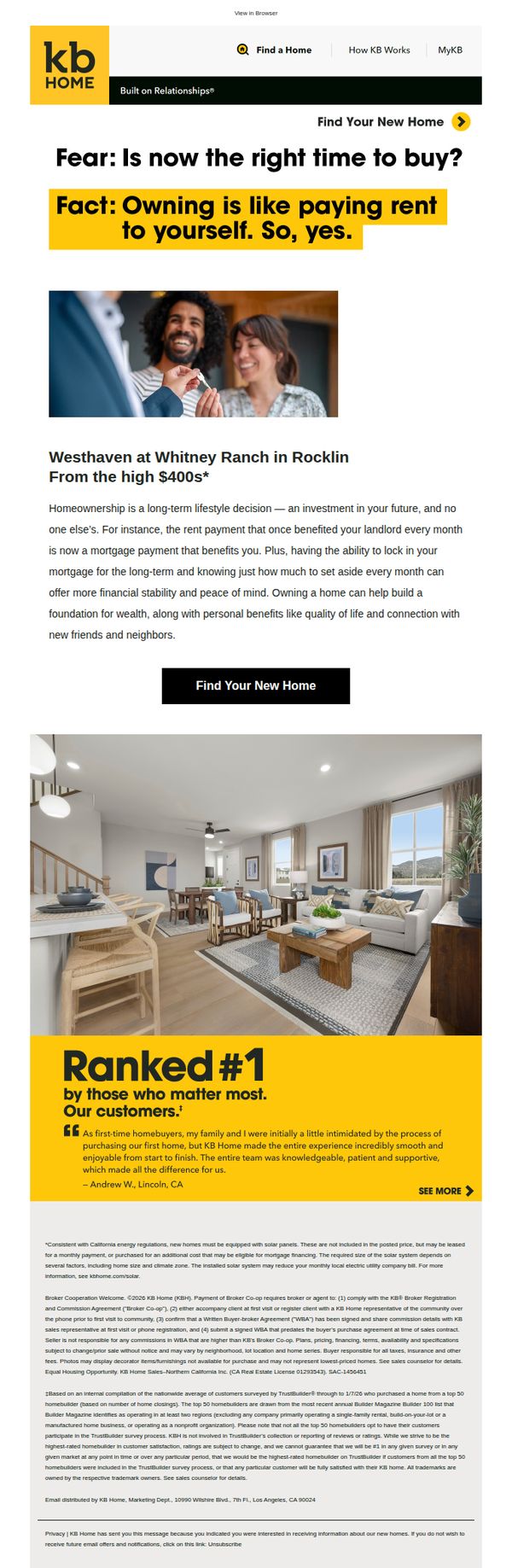 KB Home - Sacramento