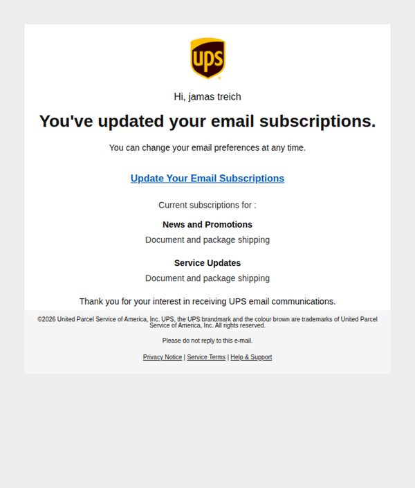 UPS - CA 