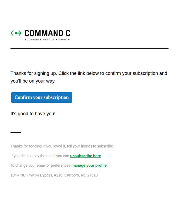 Command C 