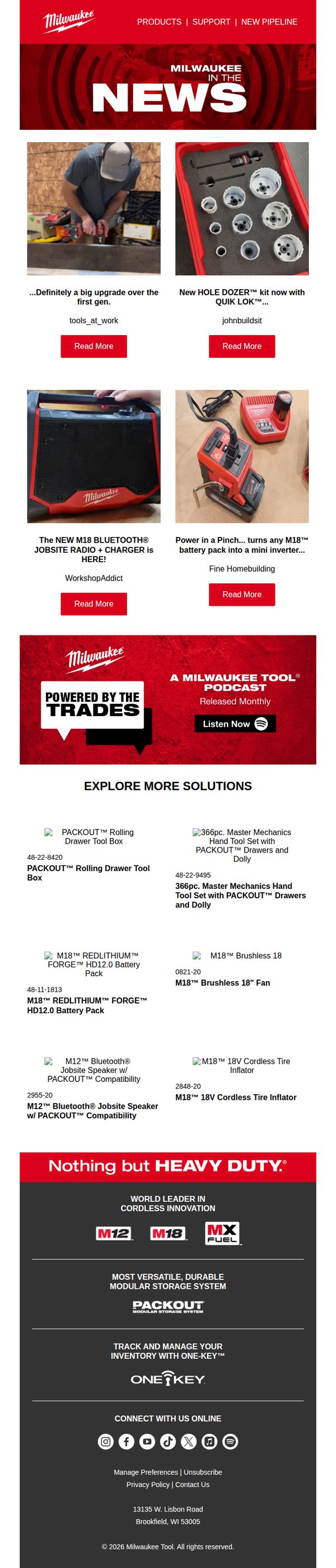 9. MILWAUKEE In The NEWS | February Edition