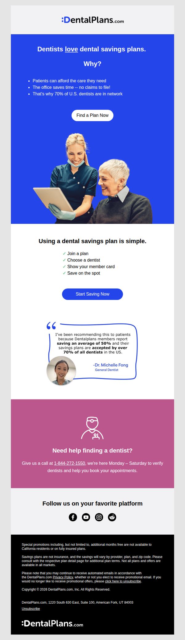 8. Your dentist loves us! 💙