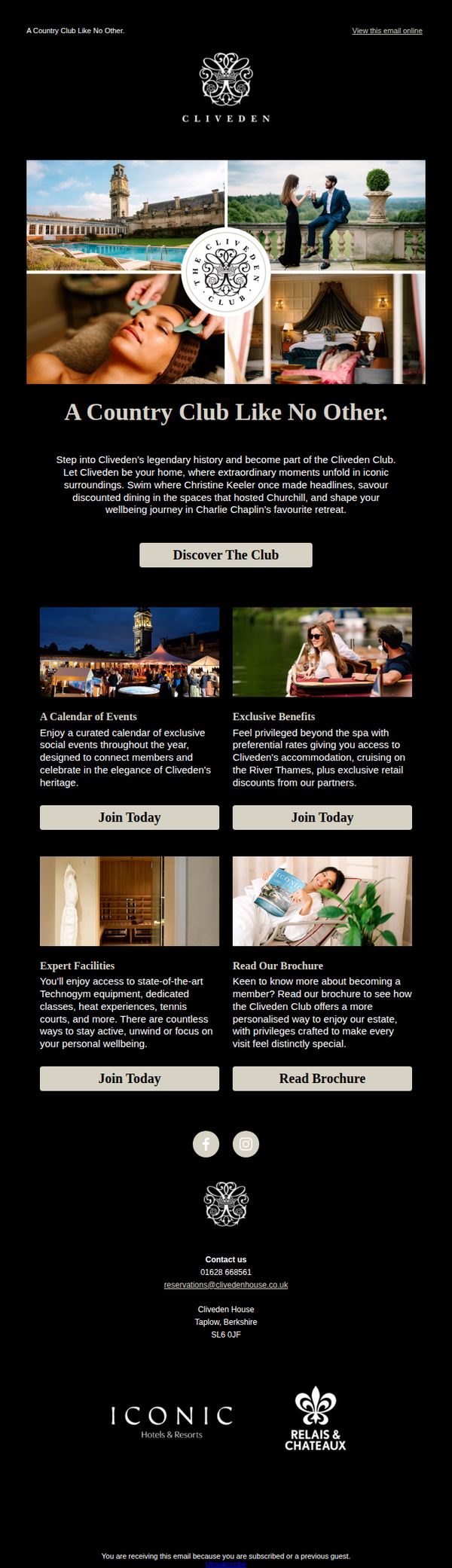 Cliveden House and Spa 
