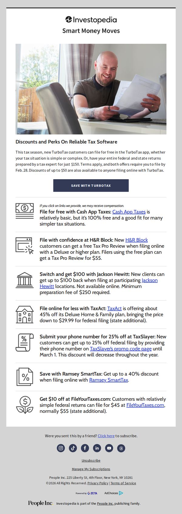 7. Investopedia: File for Free With TurboTax or Save With Other Tax Prep