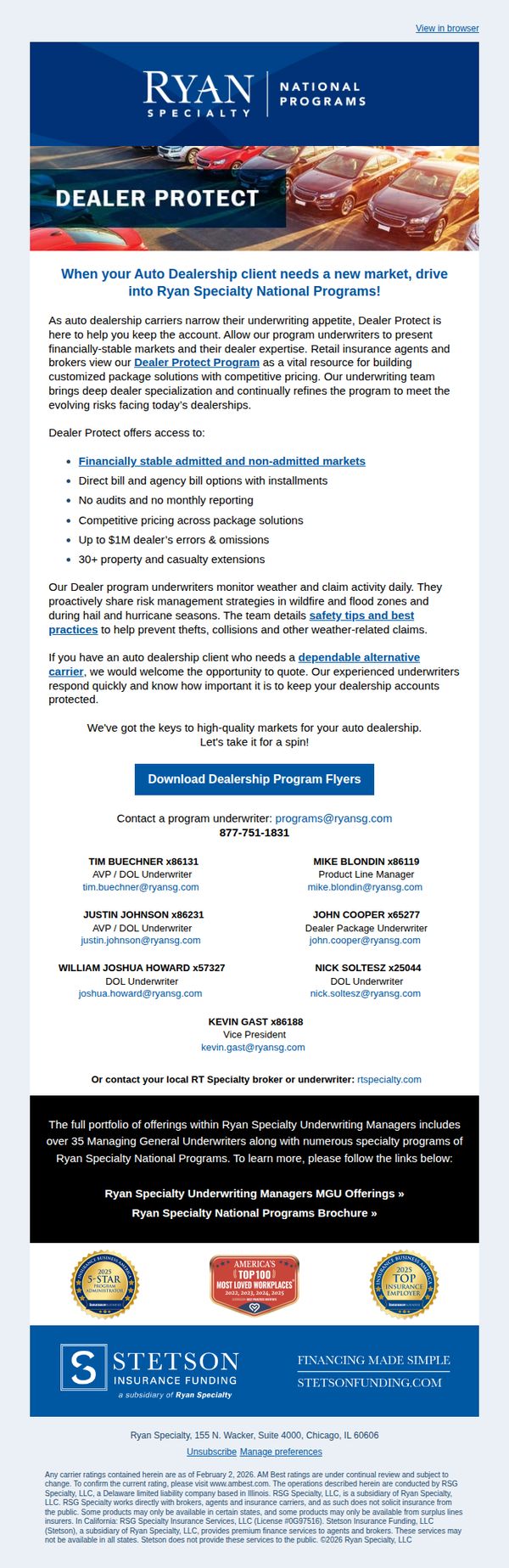 7. When Carriers Tap the Brakes, Dealer Protect Keeps You Moving