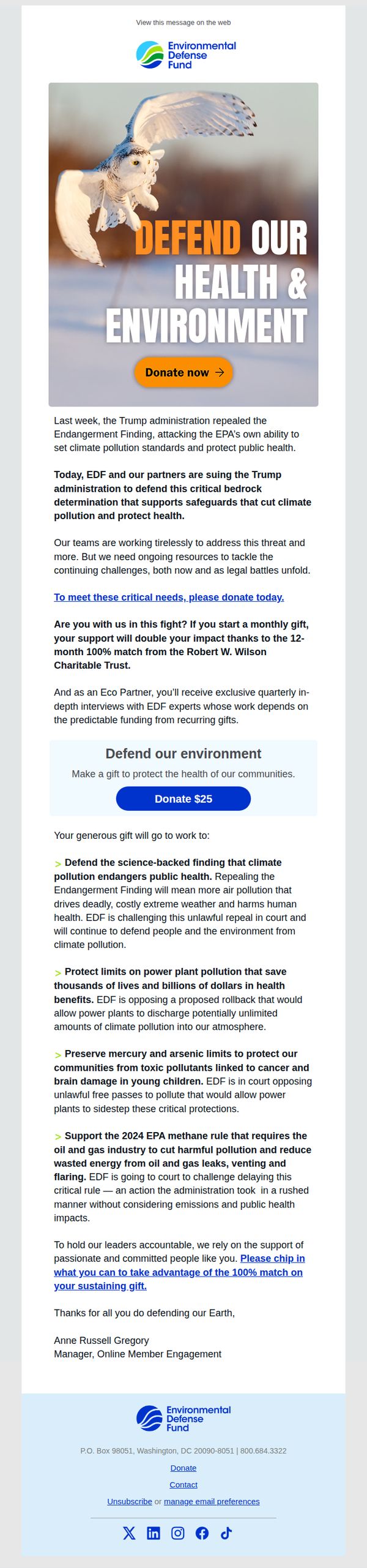 Environmental Defense Fund 
