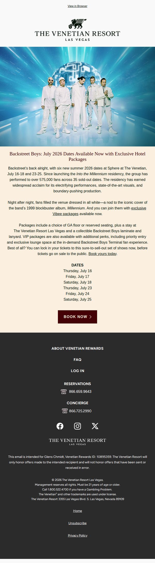 The Venetian Resort Las Vegas 