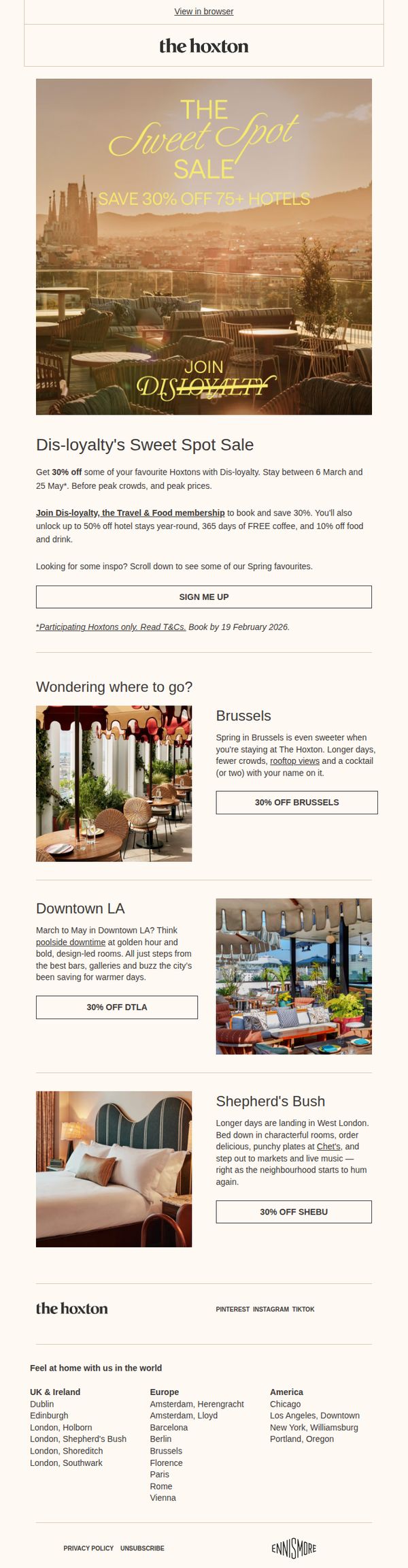 Mondrian Hotels