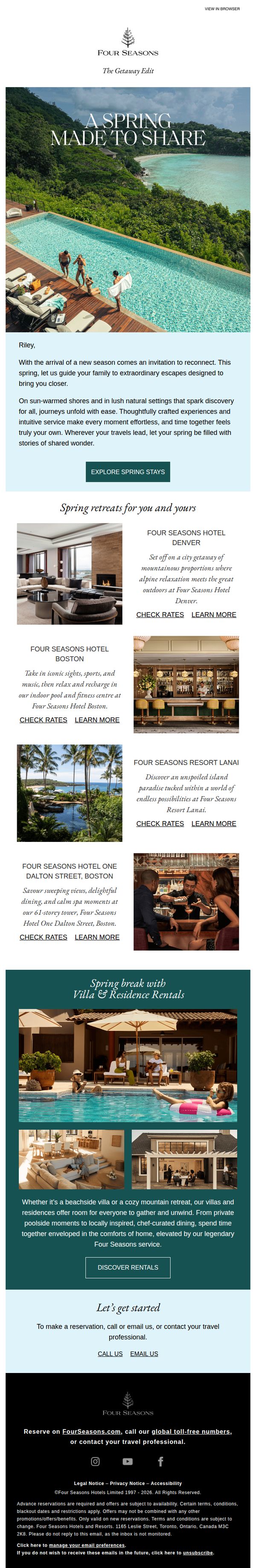 Four Seasons
