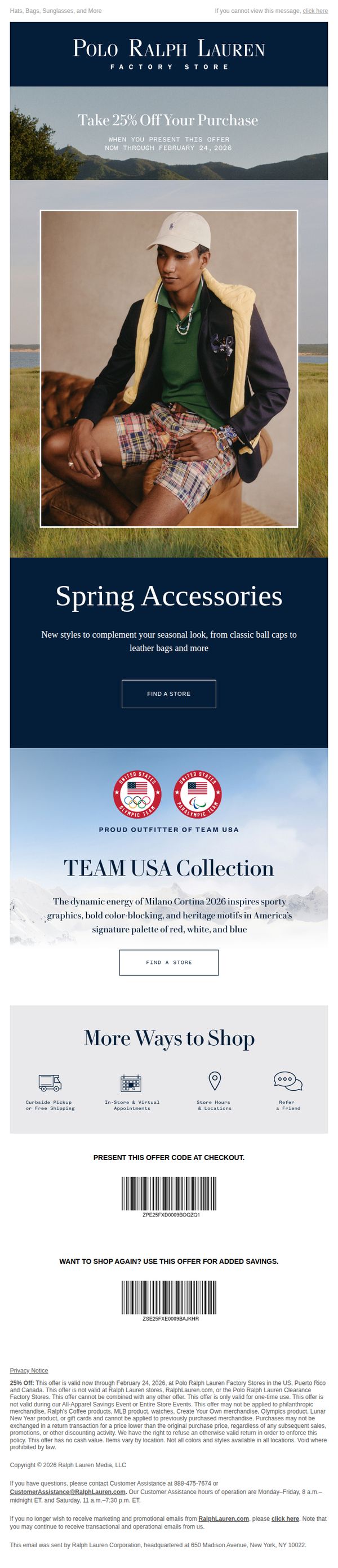 Polo Ralph Lauren Factory Store