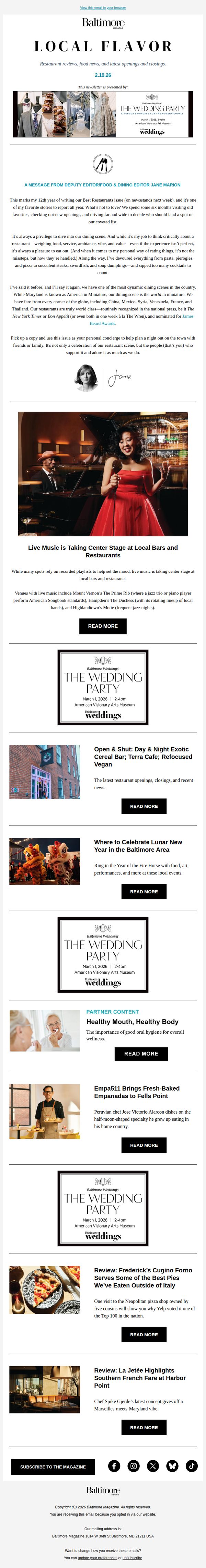 10. Diving Into the Dining Scene for Our Annual Best Restaurants Issue 🍴+ Open & Shut 🥣,  Lunar New Year Specials 🥟 + More Food News