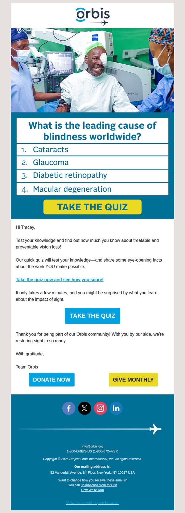 6. Test your eye health knowledge!