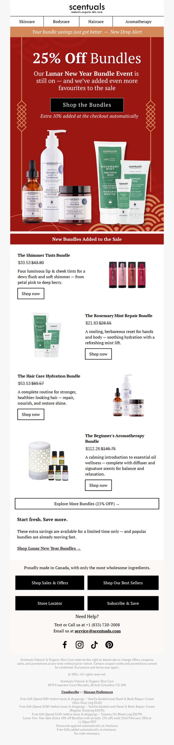 Scentuals Natural & Organic Skin Care