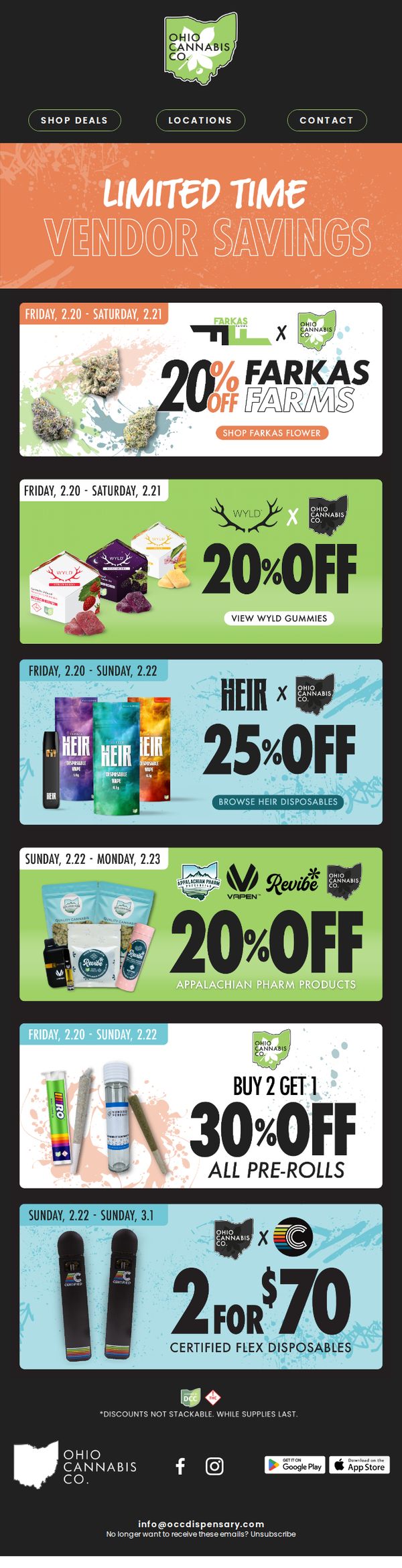 6. Limited Time: Savings Up to 25% Off