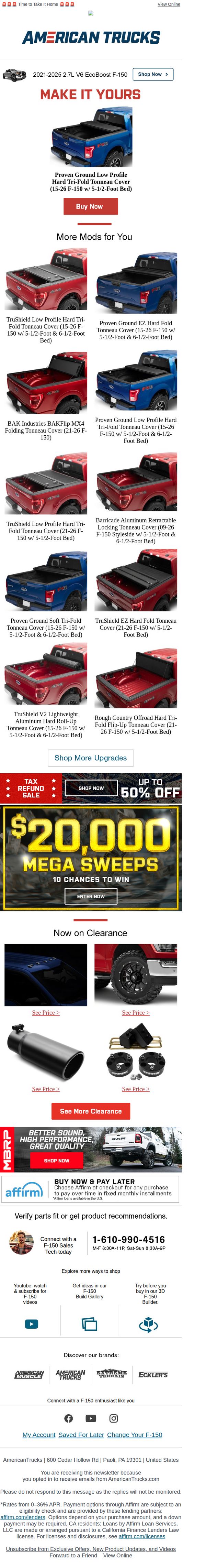10. A Treat for Your 2025 Agate Black F-150