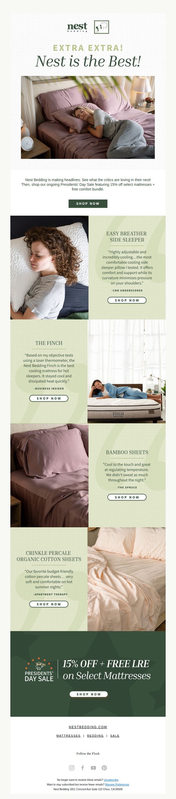 10. Nest Bedding: The Reviews Are In...