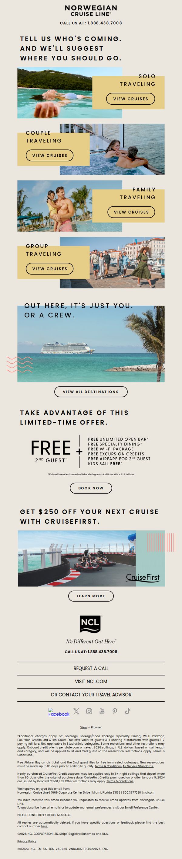 Norwegian Cruise Line (NCL)
