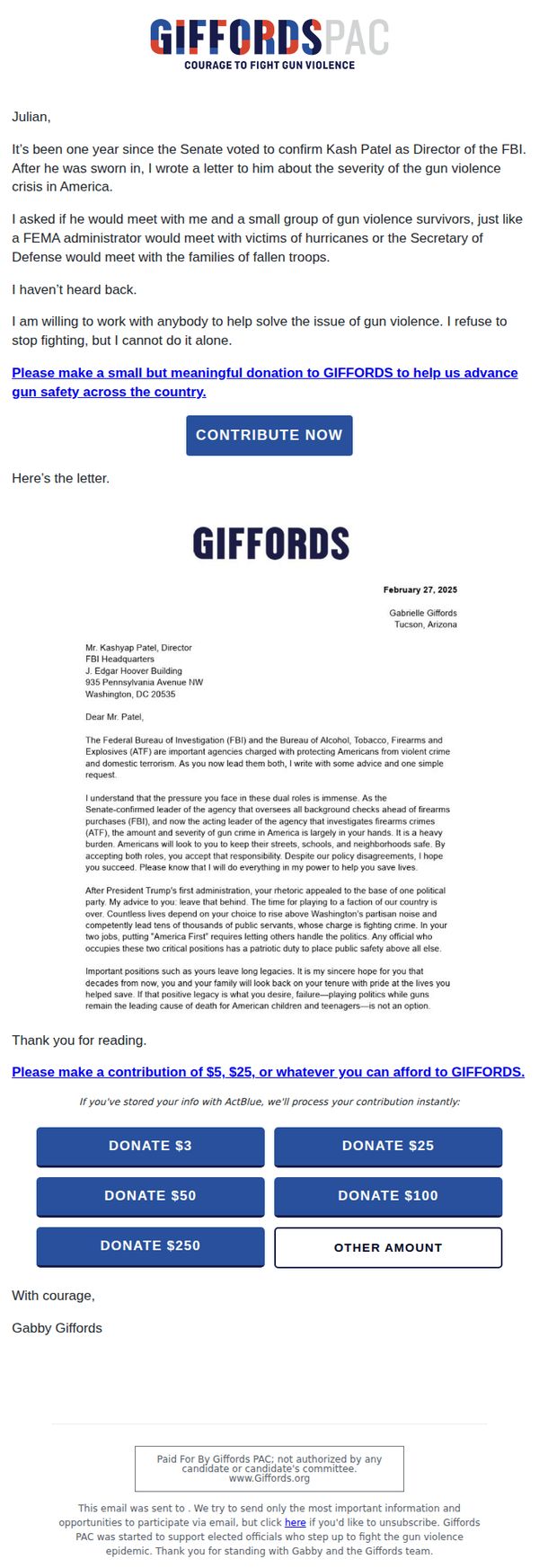 GIFFORDS 