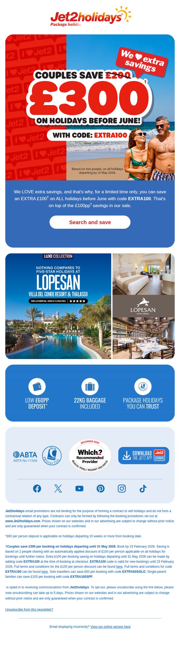 9. EXTRA £100† OFF – limited-time offer!