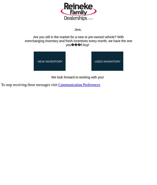 7. Reineke Honda : At Reineke Honda your options are endless