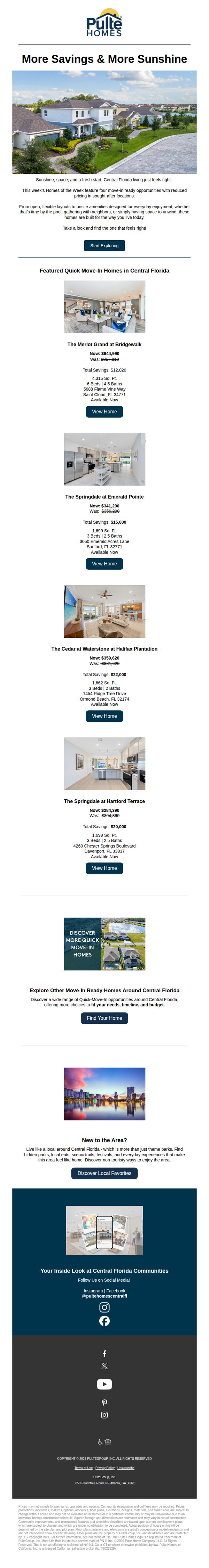 Pulte Homes - Orlando