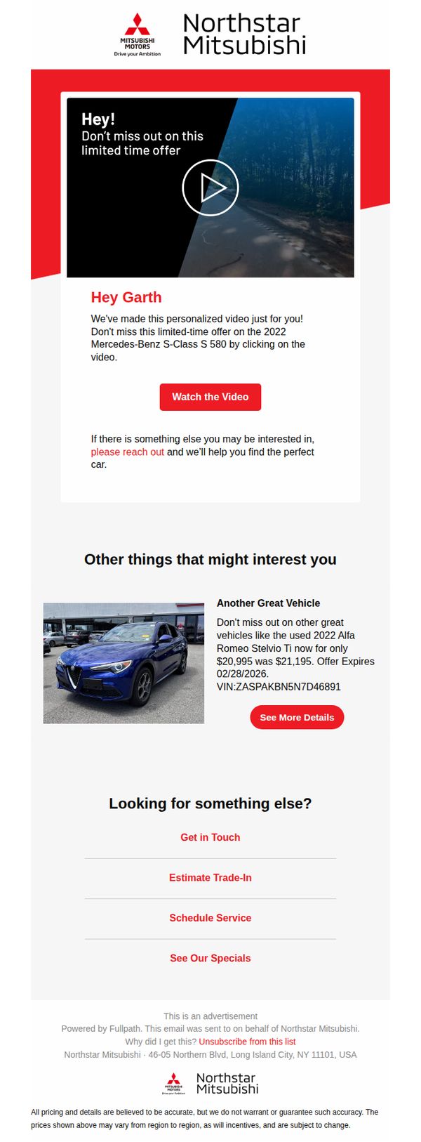 6. Garth, save now on the 2022 Mercedes-Benz S-Class