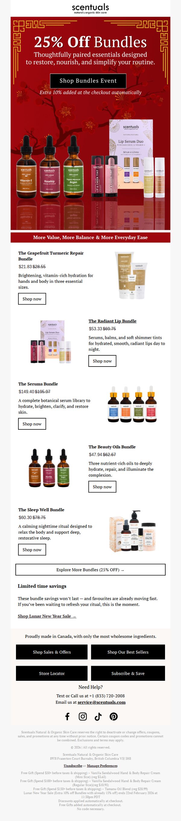 Scentuals Natural & Organic Skin Care