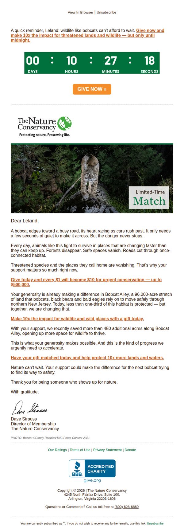 The Nature Conservancy 