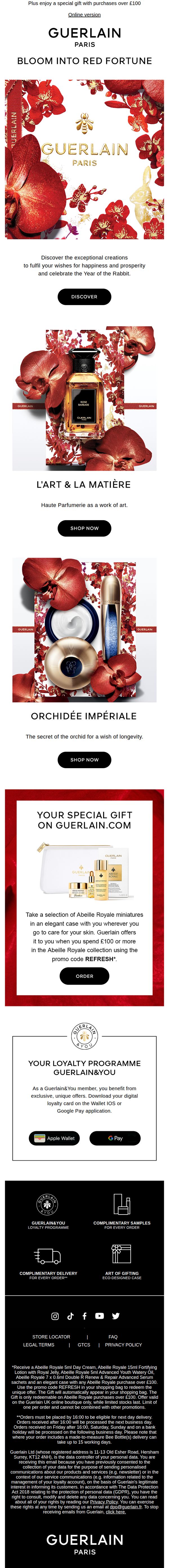 6. Guerlain - UK: Exceptional creations in the Year of the Rabbit