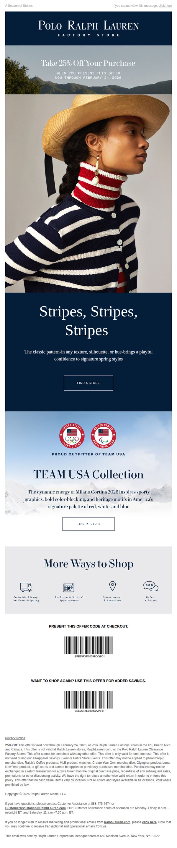 Polo Ralph Lauren Factory Store
