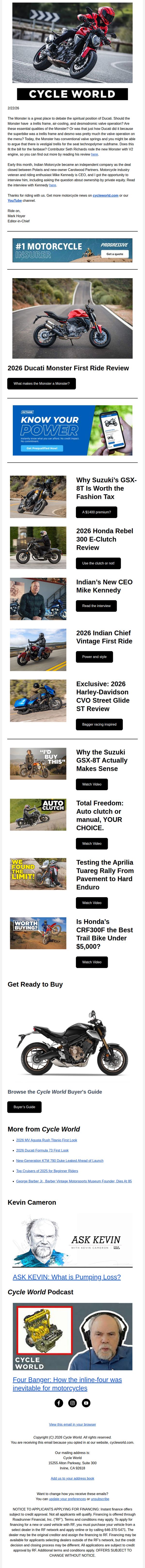 Cycle World