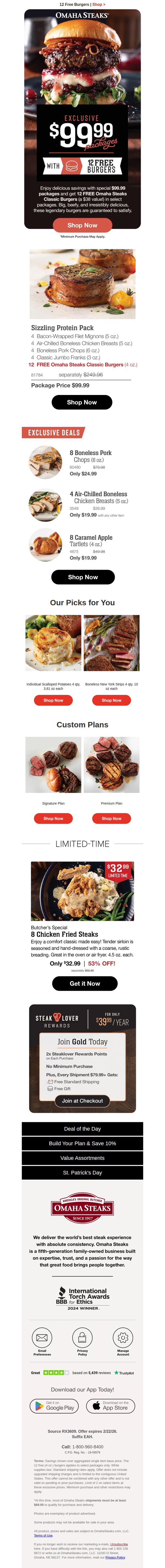 Omaha Steaks 