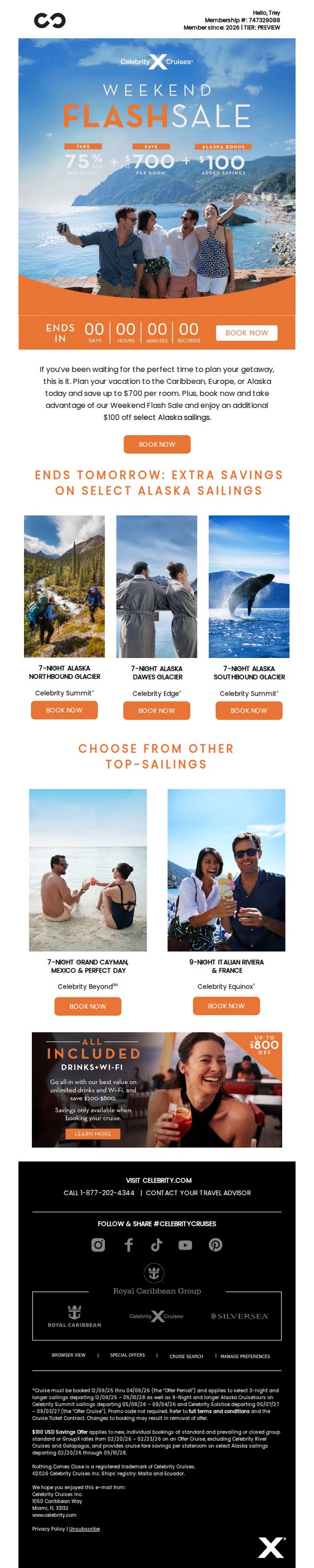Celebrity Cruises