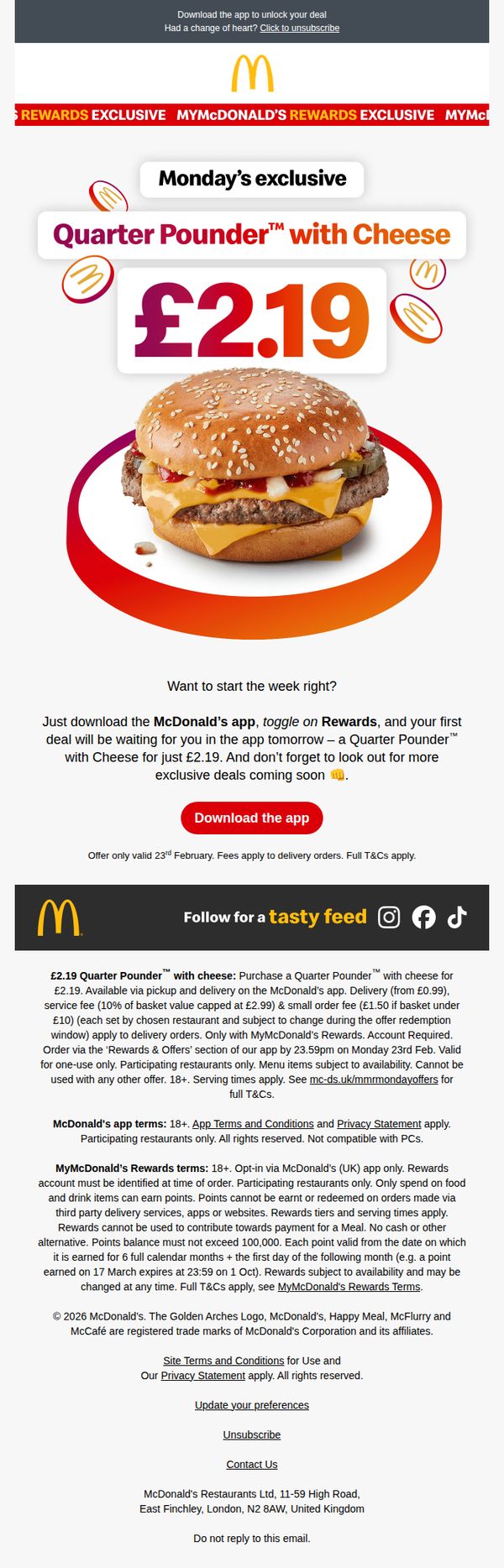 McDonald's - UK