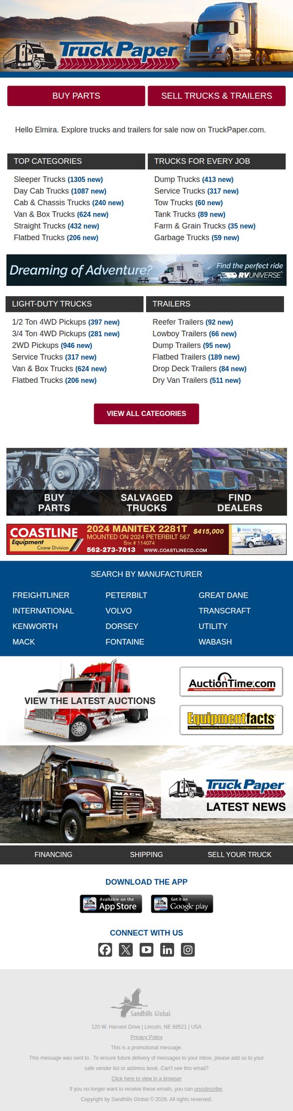 Truck Paper 